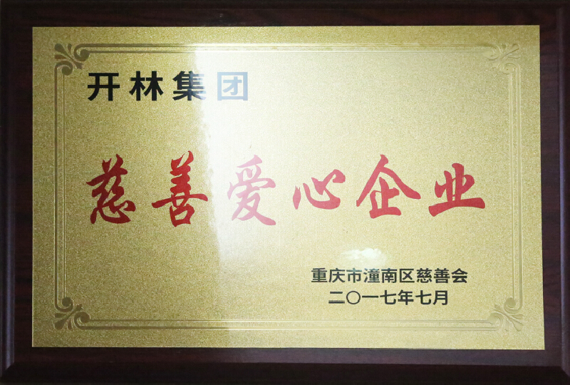 重庆市南岸区慈善会 慈善爱心企业
